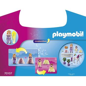 Playmobil Set Portabil - Printese Si Unicorn