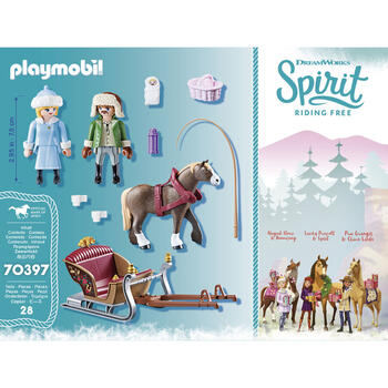 Playmobil Spirit Iii - Plimbare Cu Sania