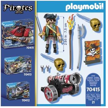 Playmobil Pirat Cu Tun