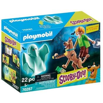 Playmobil Scooby-doo!scooby&shaggy Cu Fantoma