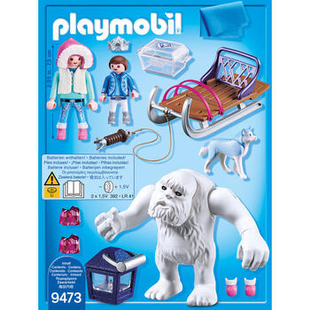 Playmobil Yeti, Figurine Si Sanie