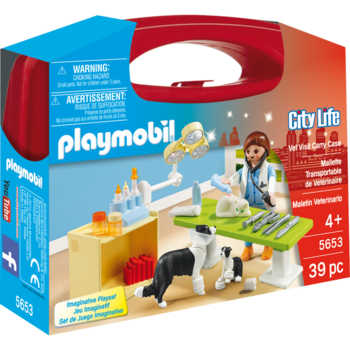 Playmobil Set Portabil - In Vizita La Veterinar