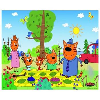 Ravensburger Puzzle Kid E Cats, 2x12 Piese