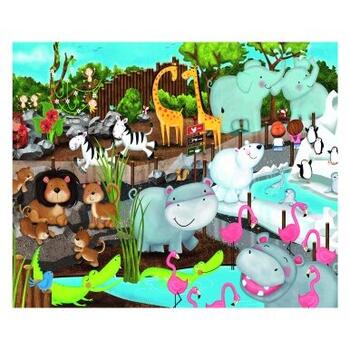 Ravensburger Puzzle Animale De La Zoo, 35 Piese