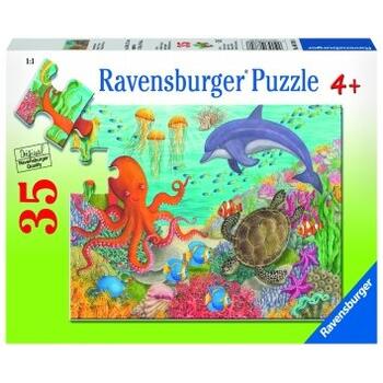 Ravensburger Puzzle Animale Din Ocean, 35 Piese