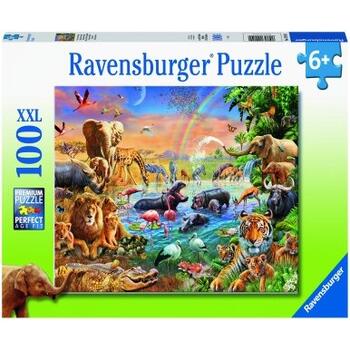 Ravensburger Puzzle Izvor In Jungla, 100 Piese