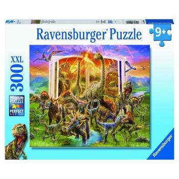 Ravensburger Puzzle Cartea Dinozaurilor, 300 Piese