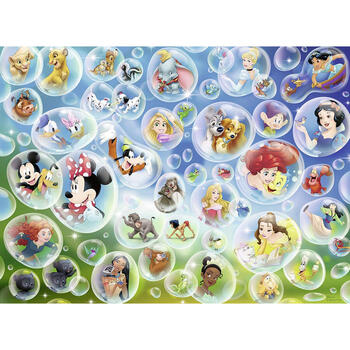 Ravensburger Puzzle Baloane Personaje Disney, 150 Piese
