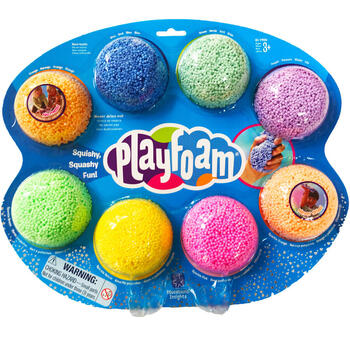 Educational Insights Spuma de modelat Playfoam™ - Set 8 culori
