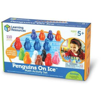 Learning Resources Set de matematica pinguinii pe gheata