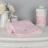 CuddleCo Paturica reversibila din tricot/fleece 90x70 cm Comfi Love Pink 844517