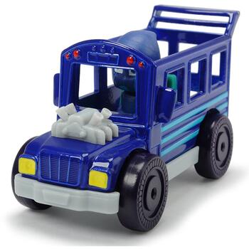 Masina Dickie Toys Eroi in Pijamale Night Ninja Bus cu figurina