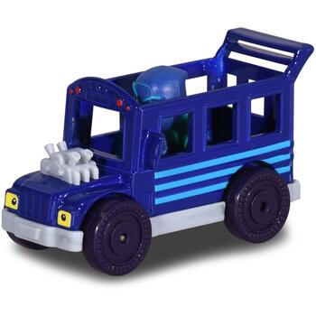 Masina Dickie Toys Eroi in Pijamale Night Ninja Bus cu figurina