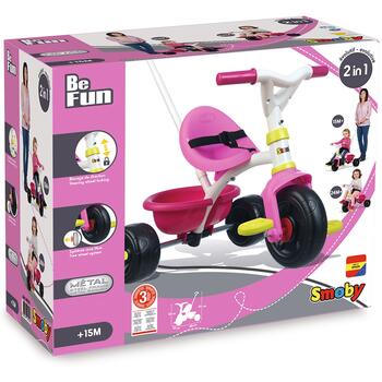 Smoby Tricicleta Be Fun pink