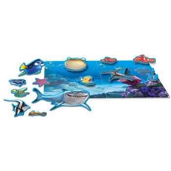 Dino Puzzle magnetic - Nemo (17 piese)