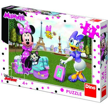 Dino Puzzle - Minnie si Daisy (24 piese)