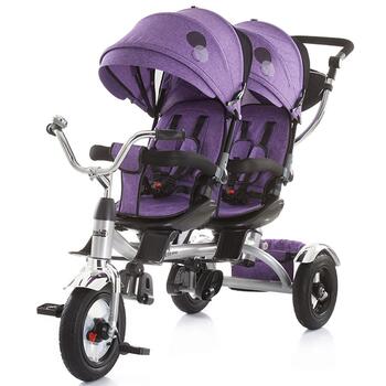 Chipolino Tricicleta gemeni Tandem purple