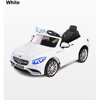Toyz Mercedes-Benz S63 AMG 12V White cu telecomanda