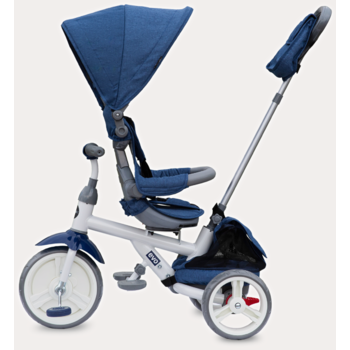 Tricicleta cu sezut reversibil Coccolle Evo 2019 Albastru