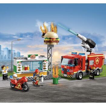 LEGO ® Stingerea incendiului de la Burger Bar