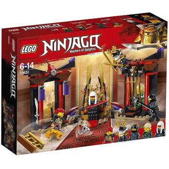 LEGO ® Confruntarea din sala tronului