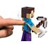 LEGO ® Minecraft Steve BigFig cu papagal