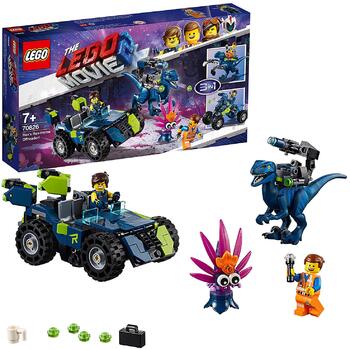LEGO ® Masina de teren extrema a lui Rex!