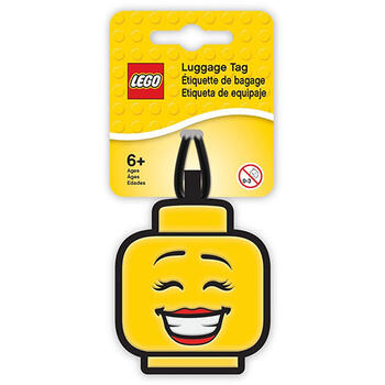 LEGO ® Eticheta bagaje cap minifigurina LEGO fata