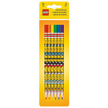 LEGO ® Set 6 creioane colorate LEGO Iconic  - 51176