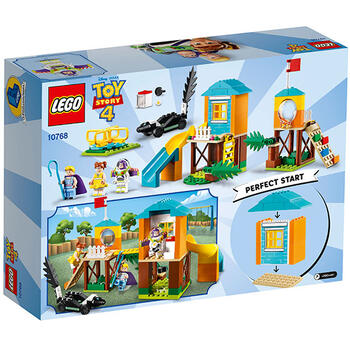 LEGO ® Aventura lui Buzz si Bo Peep pe terenul de joaca