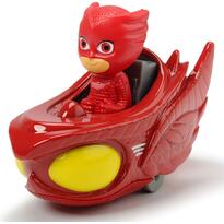 Masina Dickie Toys Eroi in Pijamale Owl-Glider cu figurina