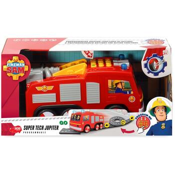 Masina de pompieri Dickie Toys Fireman Sam Super Tech Jupiter