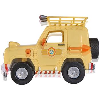 Masina Simba Fireman Sam Tom`s 4x4 cu 1 figurina si accesorii