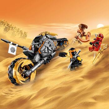 LEGO ® Motocicleta de teren a lui Cole