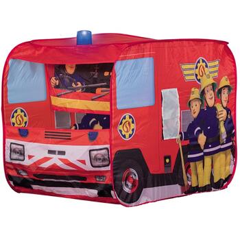 Cort de joaca John Fireman Sam Fire Truck Sam cu girofar 100x70x75 cm