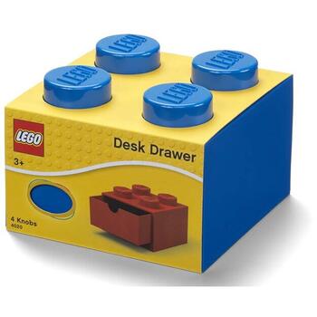 LEGO ® Sertar de birou LEGO 2x2 albastru