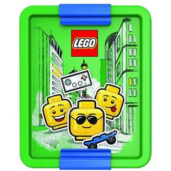 LEGO ® Cutie pentru sandwich LEGO Iconic albastru-verde