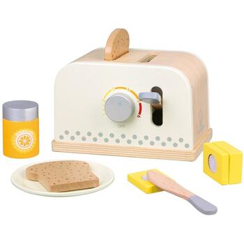 New Classic Toys Set toaster - Alb