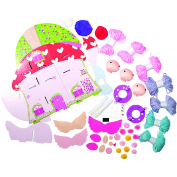 GALT Set creativ - Fairy Pompom House