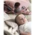 BabyBjorn Marsupiu anatomic Mini cu pozitii multiple de purtare – Dusty Pink Bumbac