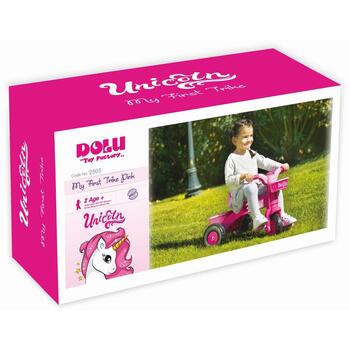 DOLU Prima mea tricicleta roz - Unicorn
