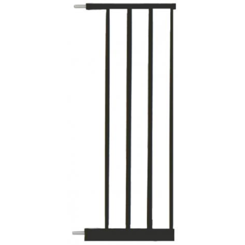 Noma Extensie poarta de siguranta, metal negru, 28 cm