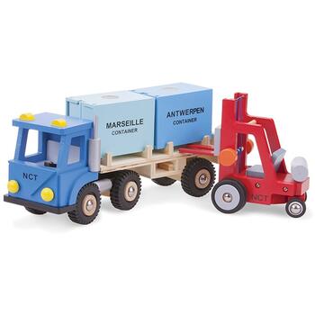 New Classic Toys Camion cu 2 containere