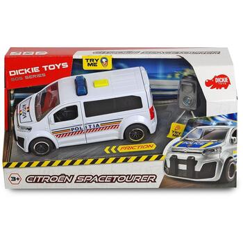 Masina de politie Dickie Toys Citroen SpaceTourer cu radar de viteza