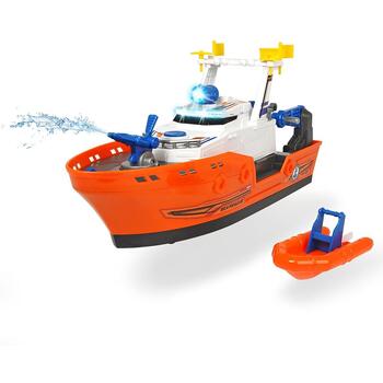 Barca de salvare Dickie Toys Harbour Rescue DT-37 cu accesorii