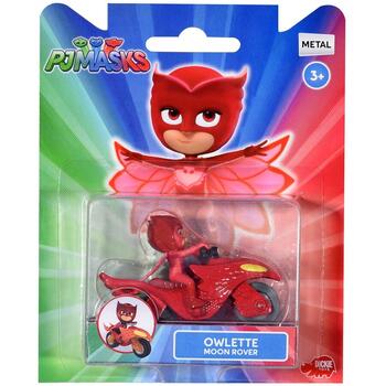 Motocicleta Dickie Toys Eroi in Pijama Moon Rover cu figurina Owlette