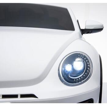Masinuta electrica Chipolino Volkswagen Beetle Dune white