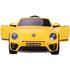 Masinuta electrica Chipolino Volkswagen Beetle Dune yellow