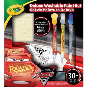 Crayola Set Deluxe pentru pictura cu pensule Cars 3