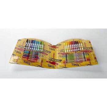 Crayola Set tip gentuta cu 40 de piese pentru desen Cars